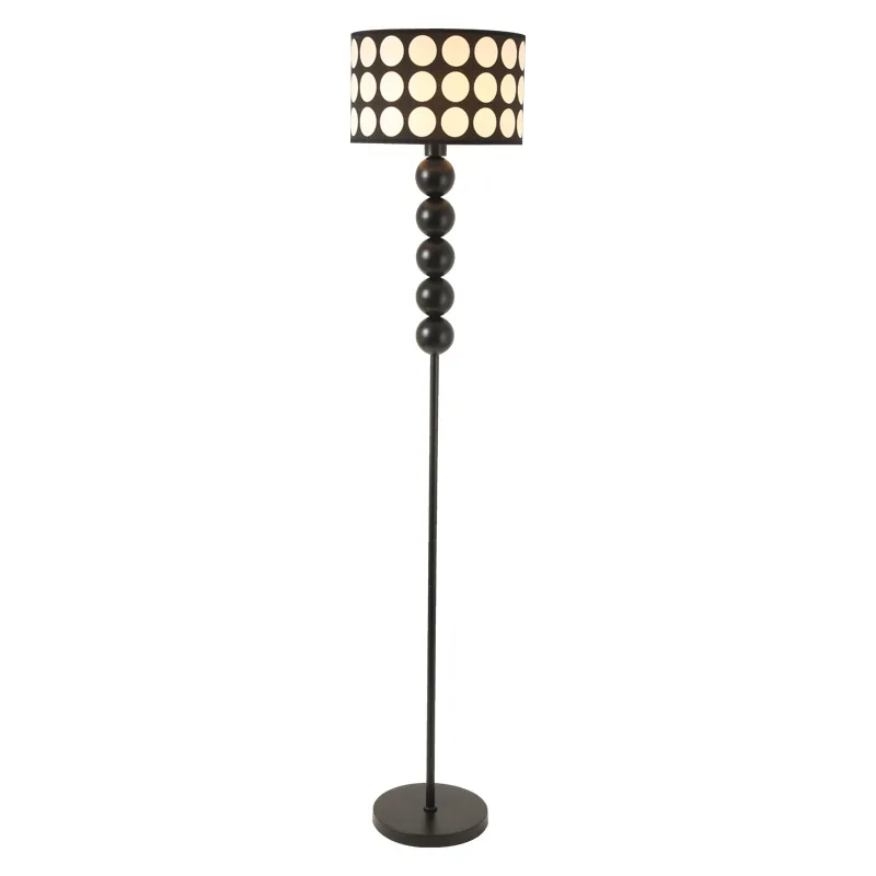 

Vintage decorative floor lamp, art next to the sofa in the living room, high-end atmosphere, eye protection
