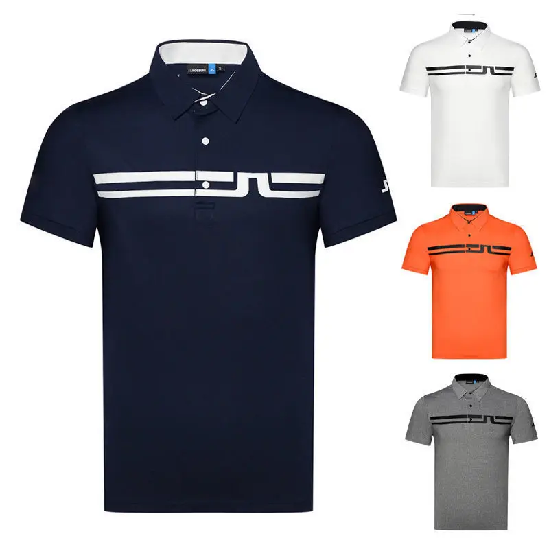 

Men's Moisture-Wicking Golf Polo Shirt, Quick-Dry & Breathable Short Sleeve Top for Outdoor Sports & Casual