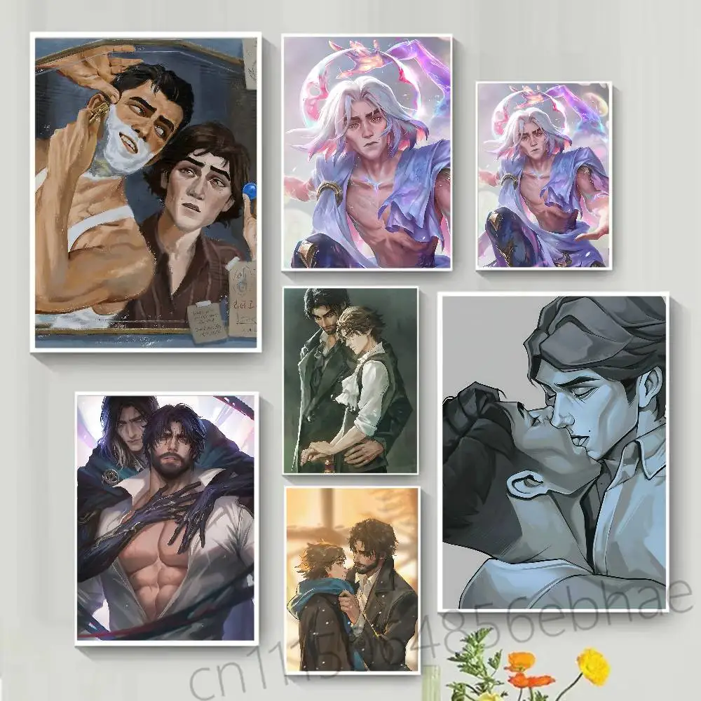 FOR Arcane JayVik Poster HD Print Home Decor Wall Art Mural Room Bar Decoration