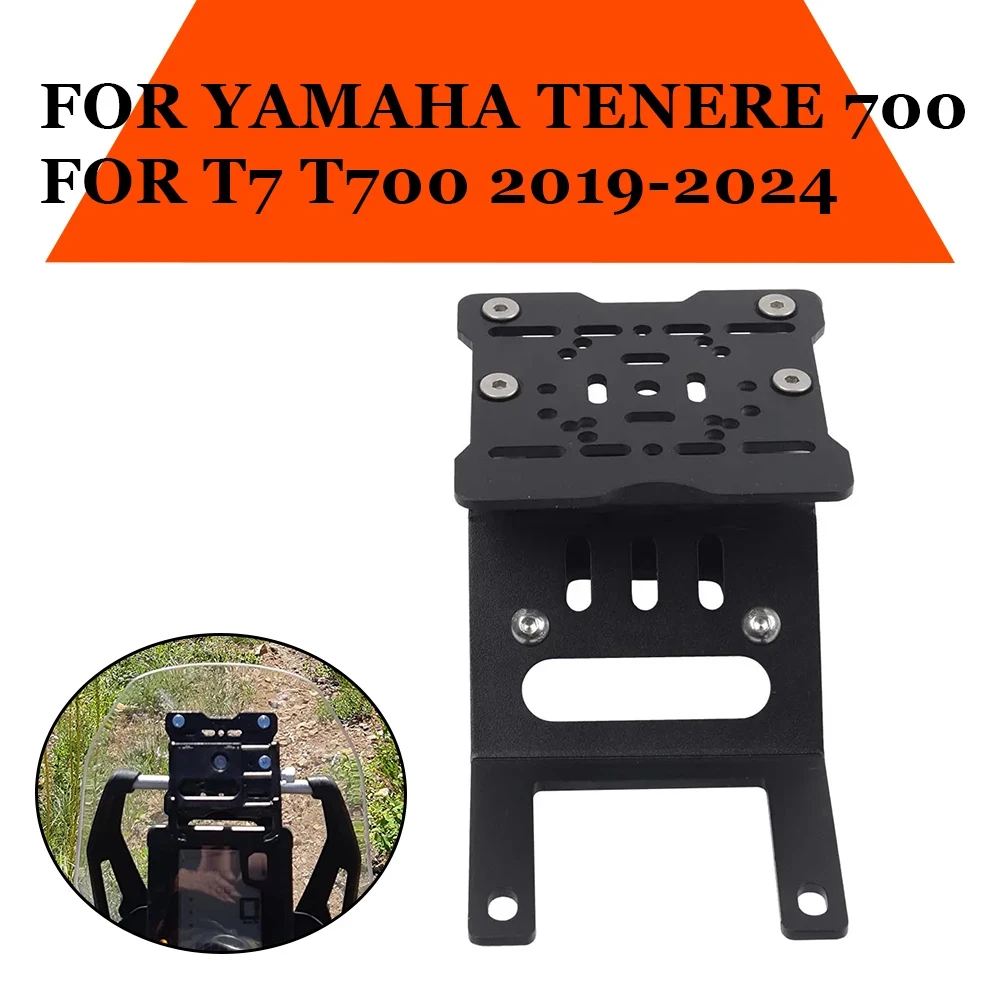 Motorcycle GPS Navigation Bracket Supporter Holder Mobile Phone Support Mount For Yamaha Tenere 700 Tenere700 T7 T700 2023 2024