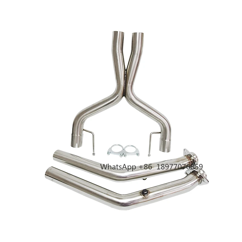 

Для Ford Mustang 05-10 4,6 л V8 2,5 дюйма OD CATBACK EXHAUST X-PIPE KIT