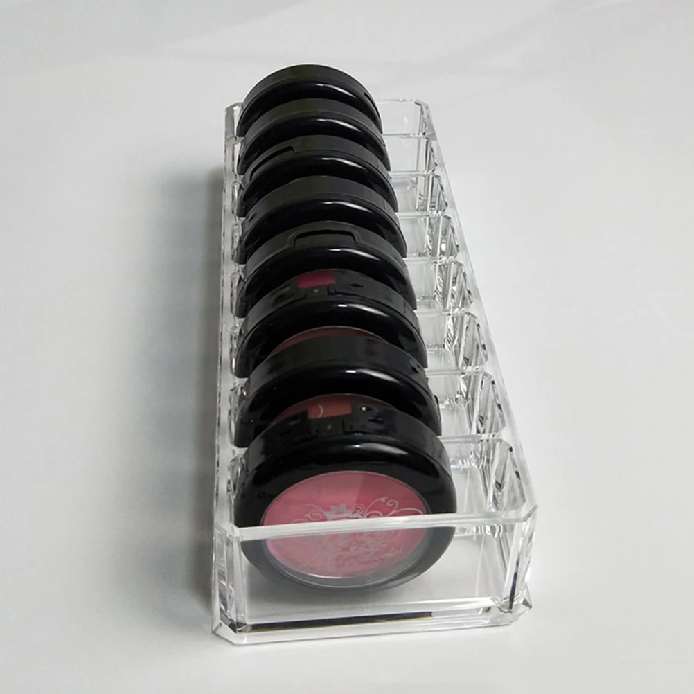 

Storage Box 8 Grids Lipstick Organizer Case Makeup Holder Eyeshadow Container Jewelry Vanity Desk Accessories