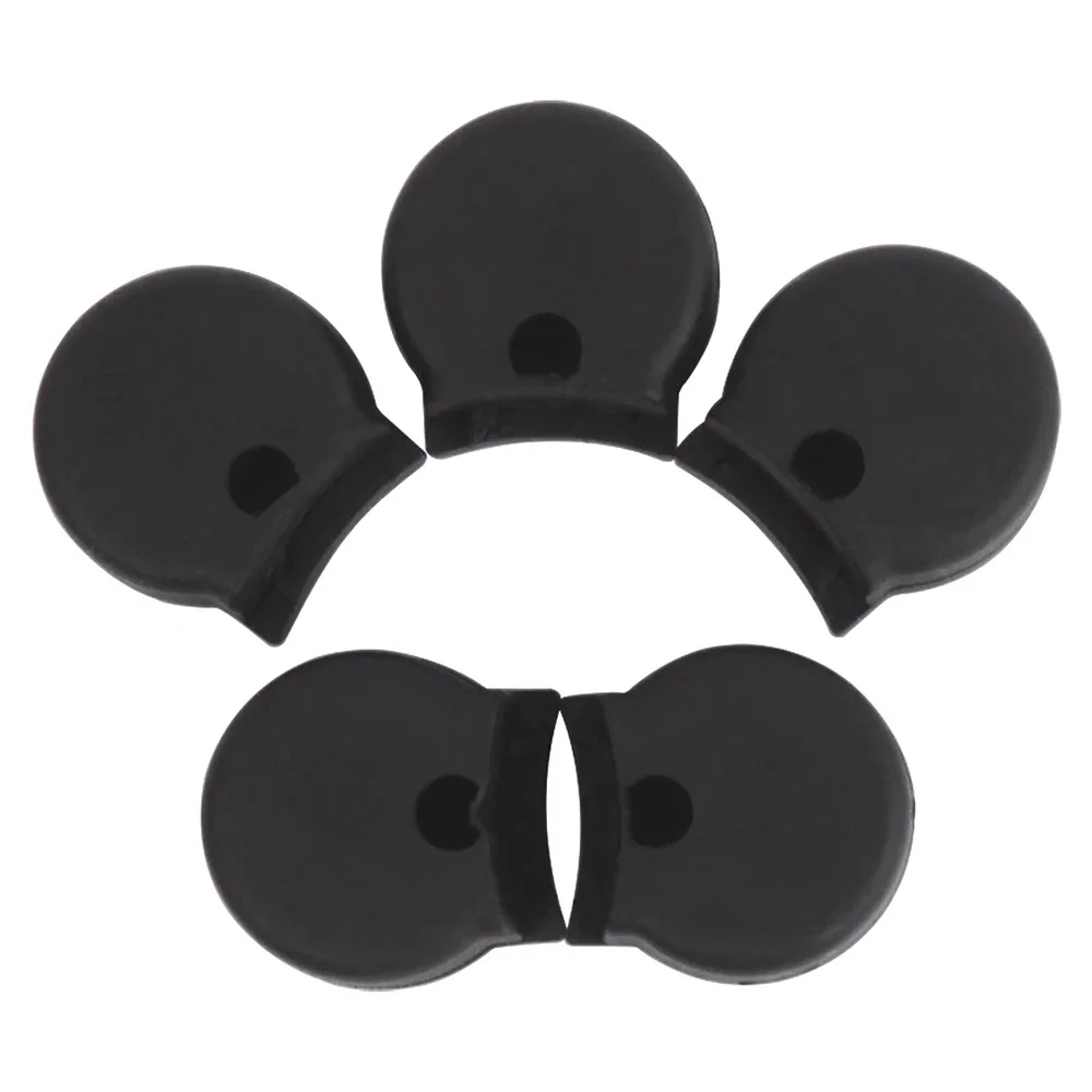 5Pcs/Set Clarinet Finger Pad Resilient Thumb Rest Cover Rubber Cushion Saxophone Parts Woodwind Musical Instrument Accessories