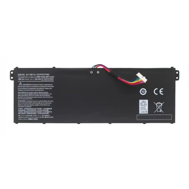

Аккумулятор для ноутбуков Acer MS2394 EX2519 N15W4 ES1-512/531/111 A315-55 N18Q13, 3100 мАч, модель AC14B18J