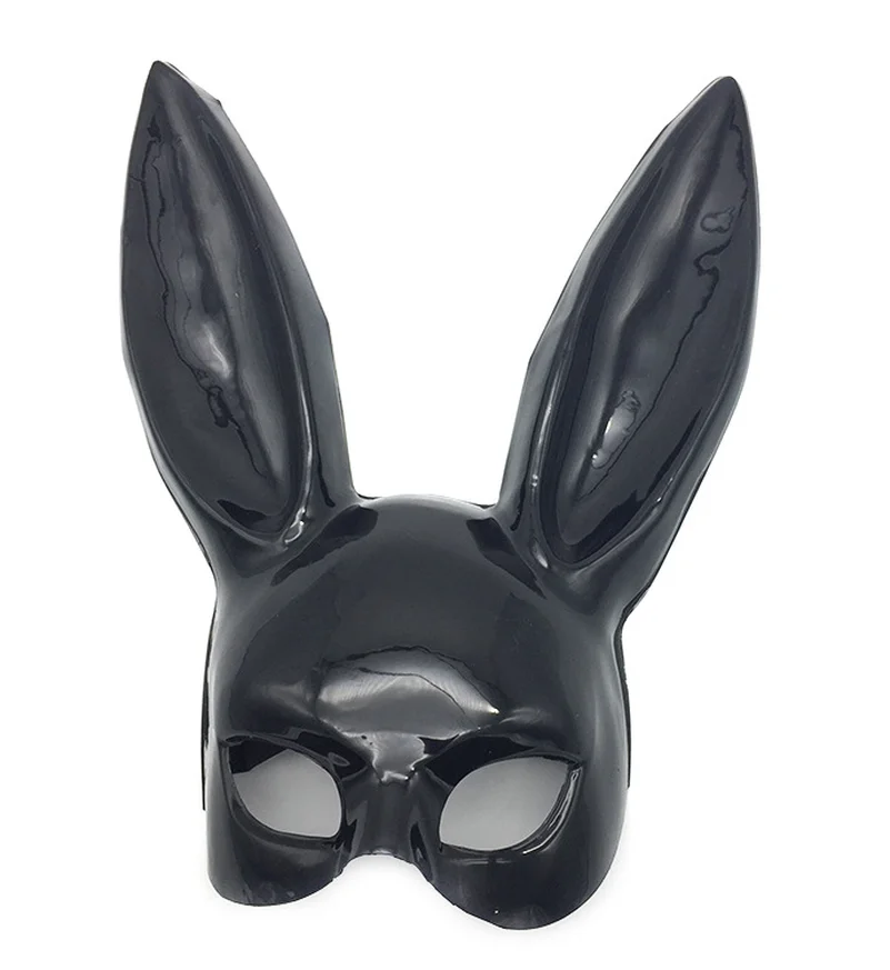 

1pc Halloween Laides Bunny Mask Party Bar Nightclub Costume Rabbit Ears Mask