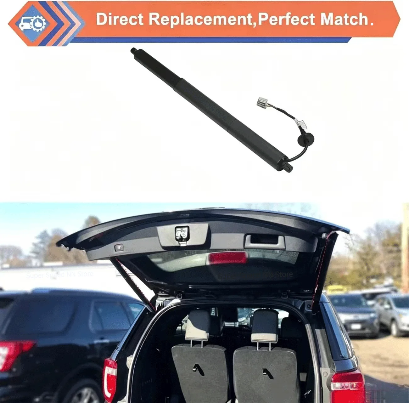 Electric Tailgate Lift Struts For 2016- Volvo V90 - Struts OEM-Grade Precision Matched 31385256(L)/31385257(R)