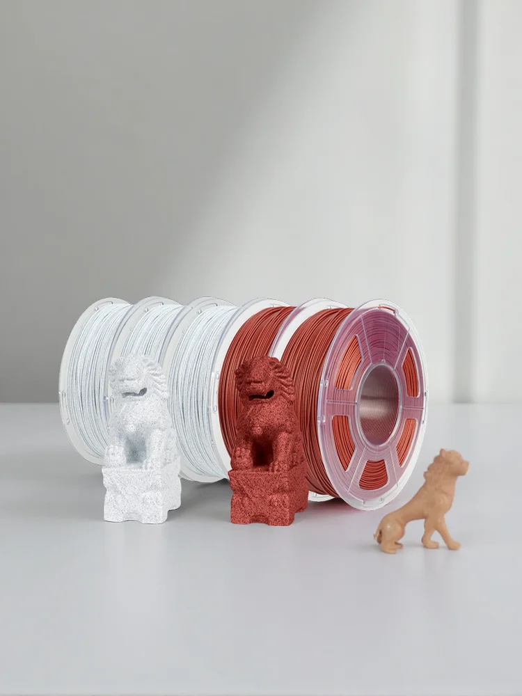 Filament JAYO 3D High Speed PLA Marble 5.5KG HSPLA MB 1.75mm, precyzyjnie nawinięty, dobra wytrzymałość, kolorowy, do drukarek 3D FDM. — zdjęcie produktu 7