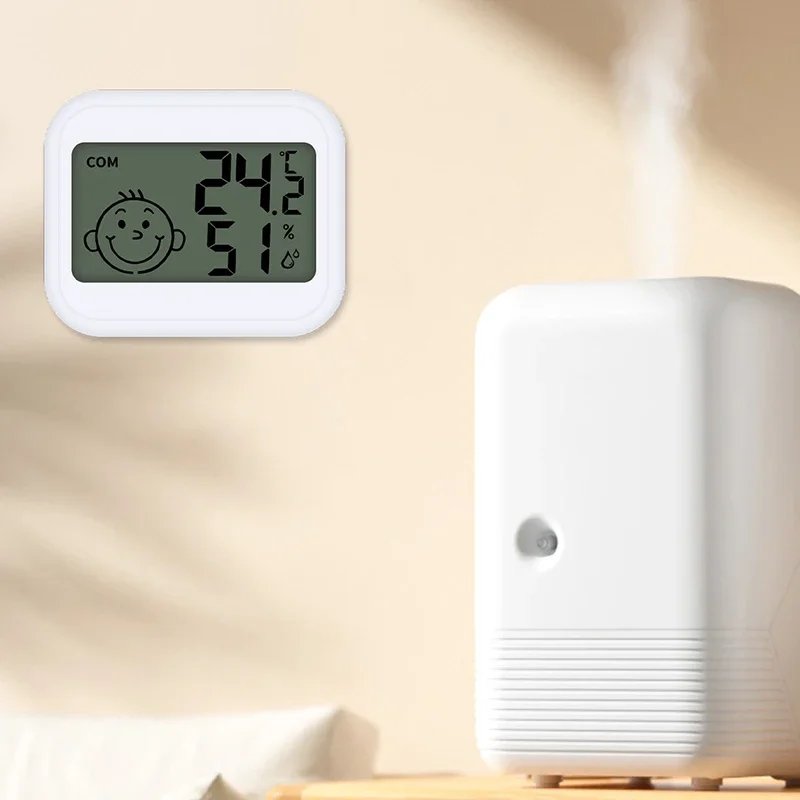 Mini LCD Digital Thermometer Hygrometer Electronic Temperature Humidity Sensor Meter Household Thermometer Weather Station