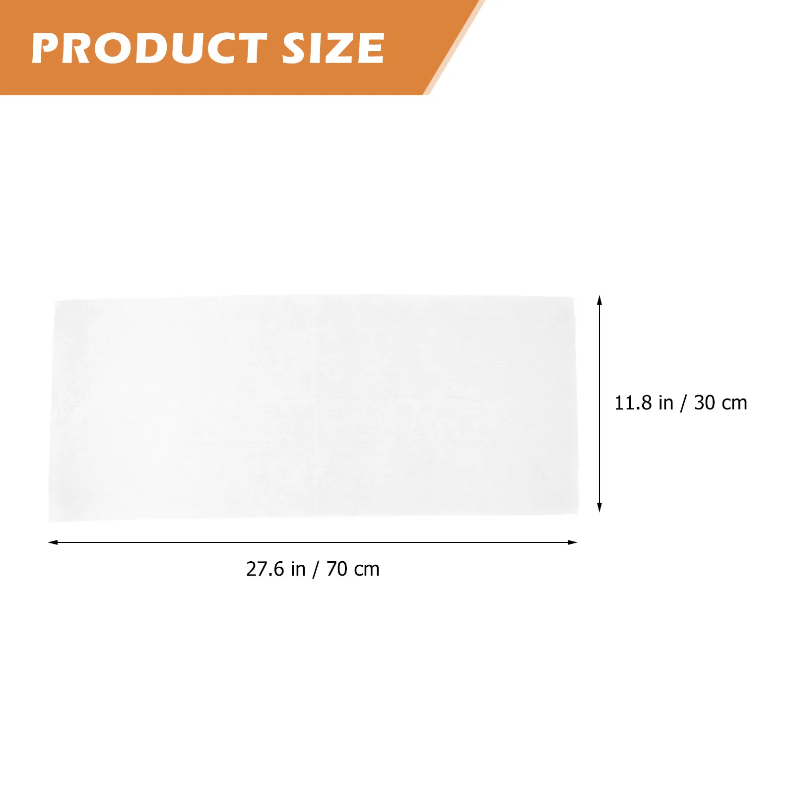 100pcs Thick Wood Pulp Disposable Guest Towels – Soft, Absorbent Hand & Hair Towels for Bathroom, Salon, Spa