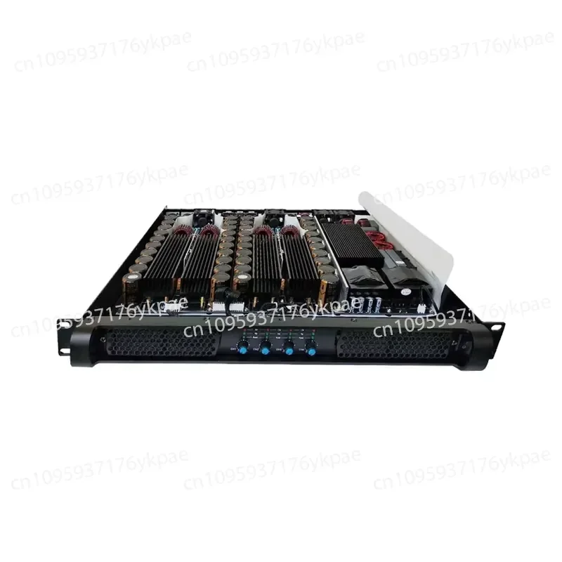Professional Dual-channel High-power Digital Power Amplifier 4 Ohm Stereo Portable Stage Performance Audio Equipment