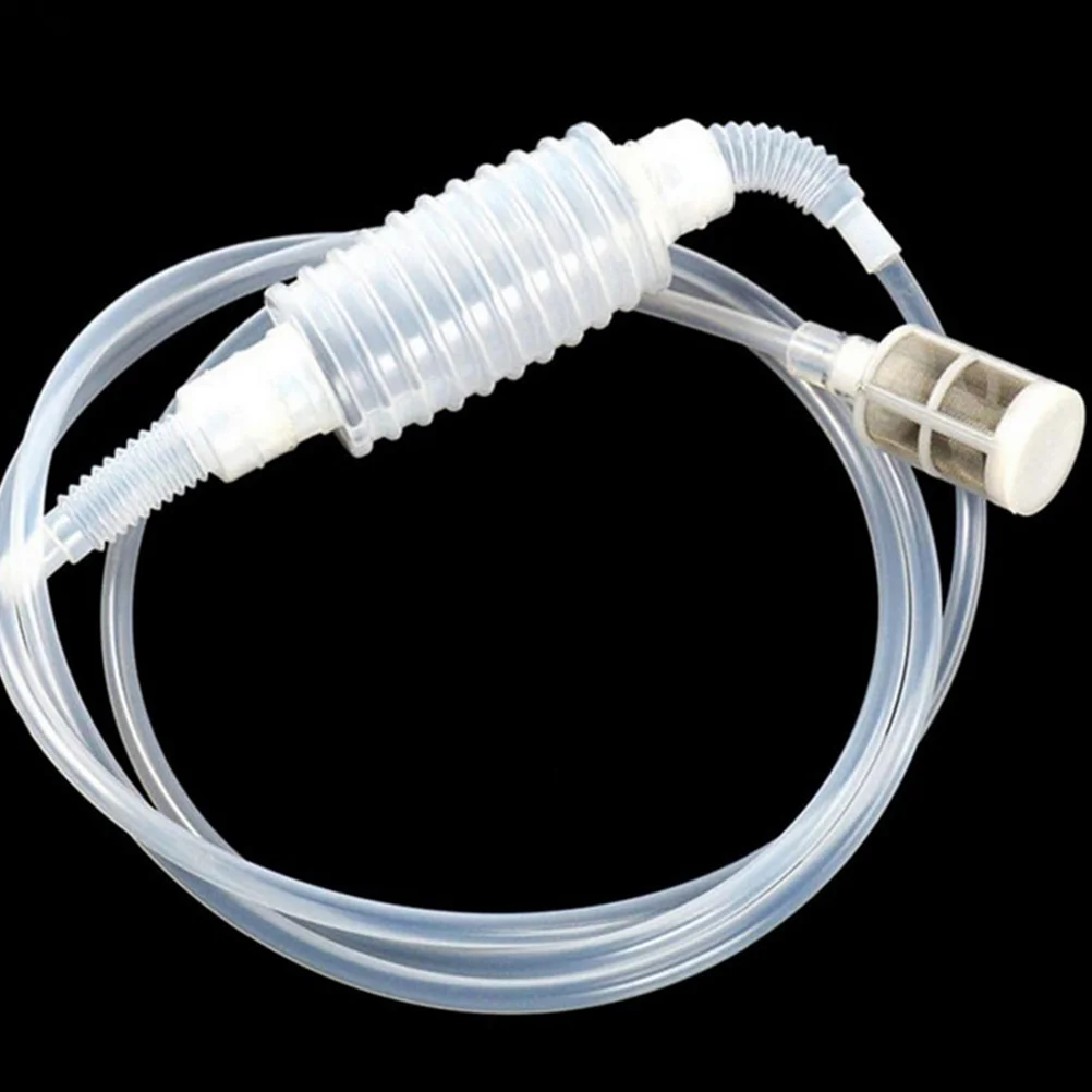 

2Pcs Reusable Siphon Hose Manual Wine Transfer Brewing Tube Filter Tubing Home Beer Wine Making Equipment Siphon Hose