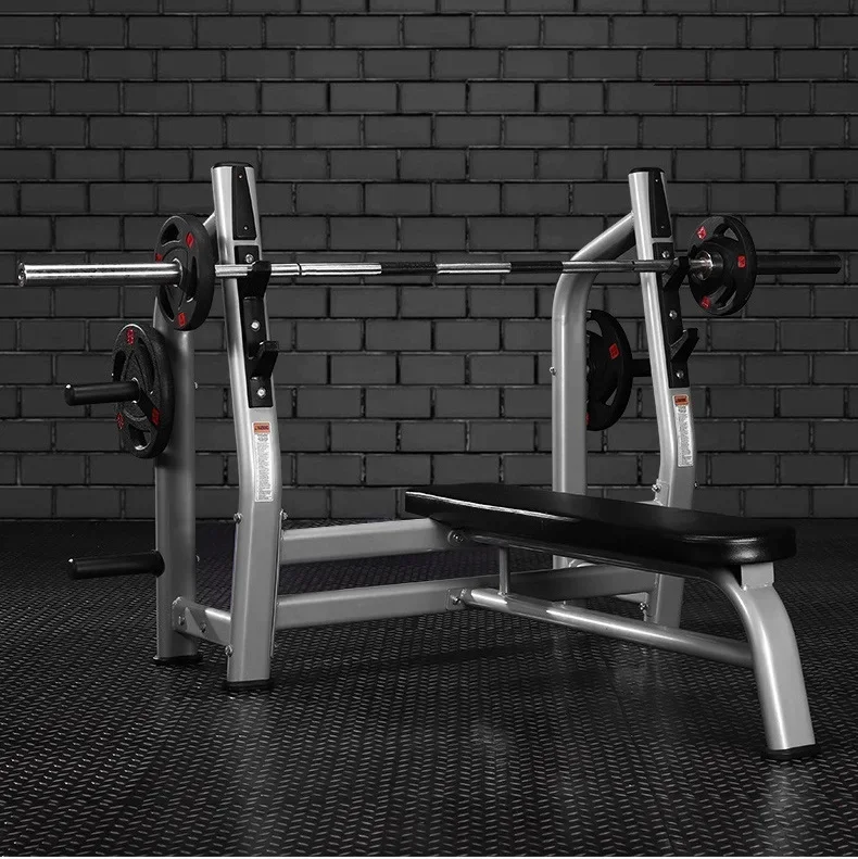 Commercial Gym Equipment Weights Lifting Strength Training Cage a Squat Barbell Squat Power Rack Flat Weight Bench Press