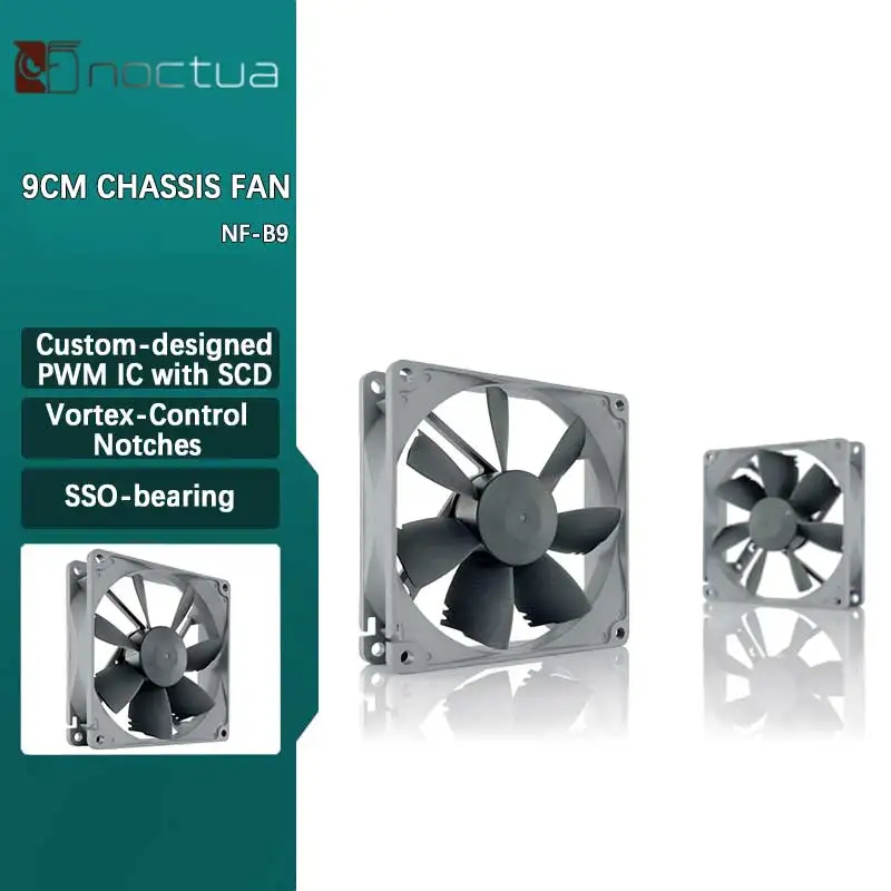 

Noctua NF-B9 redux-1600 92 мм Высококачественный тихий охлаждающий вентилятор для корпуса компьютера 12 В 3-контактный/4-контактный ШИМ-кулер для процессора, вентиляторы радиатора