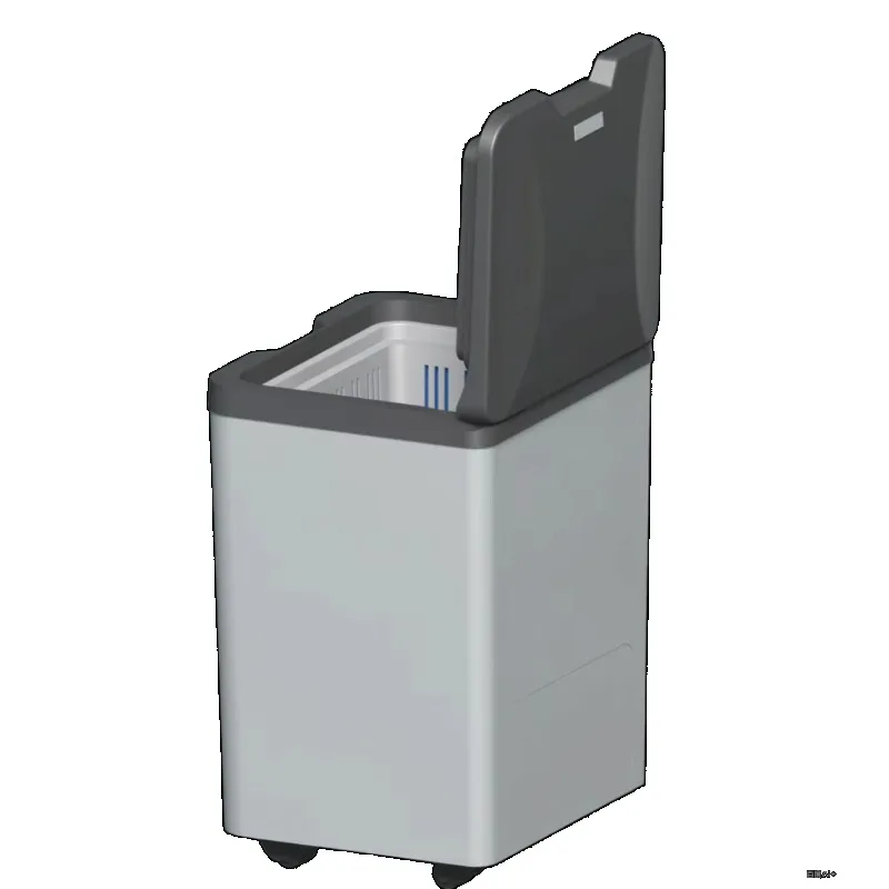 

Garbage Refrigerator & Portable Refrigerator with Automatic Opening Lid Solar/Plug-In Power Smart Sensor Control Large Capacity