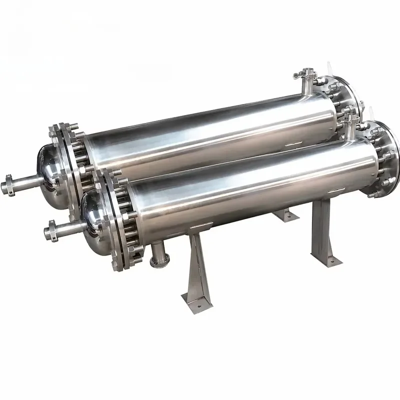 Double Tube Sheet Heat Exchanger Dual Isolation Zero Cross Contamination