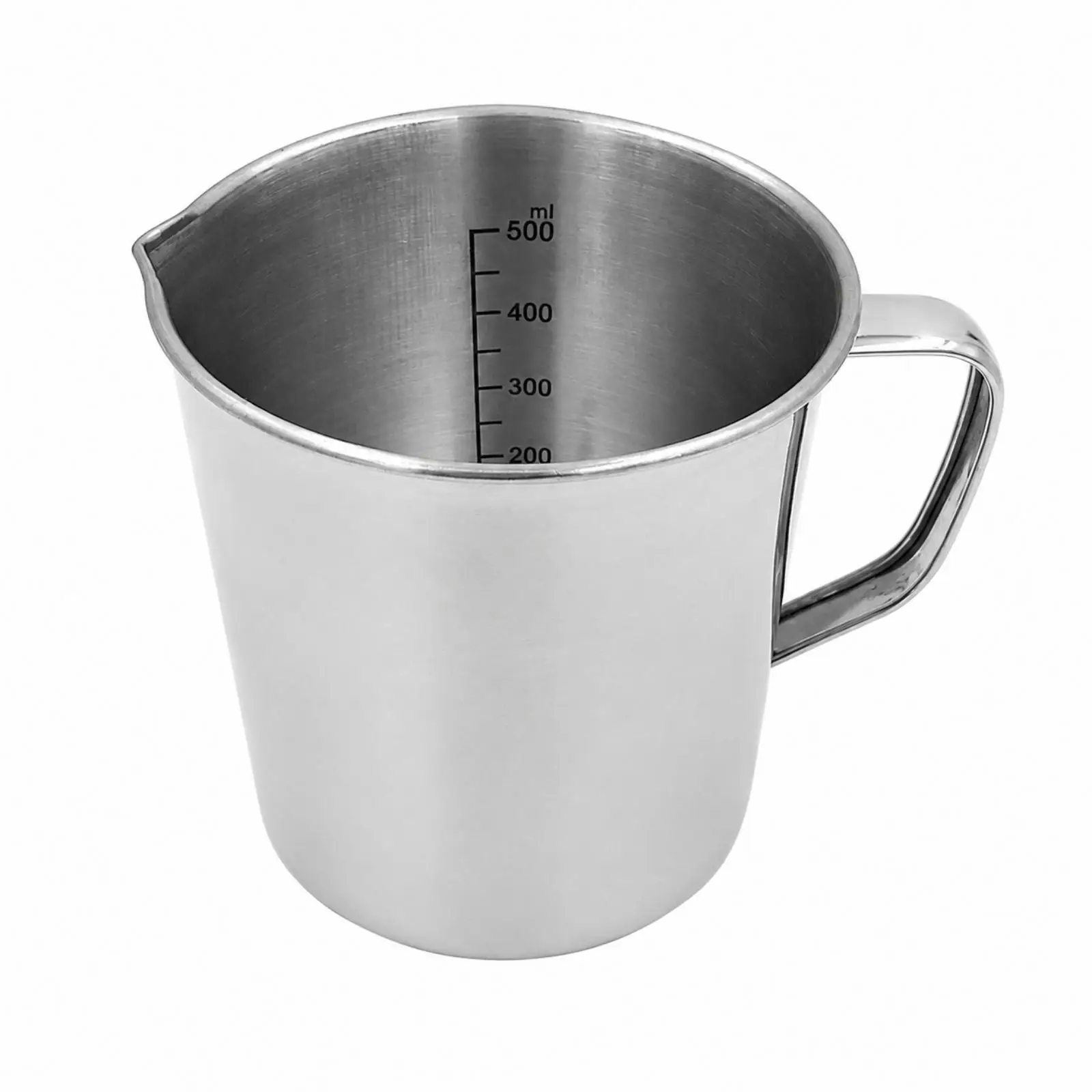 Steel Graduated Measuring Cup with Smooth Pouring Spout for Accurate Liquid Portions