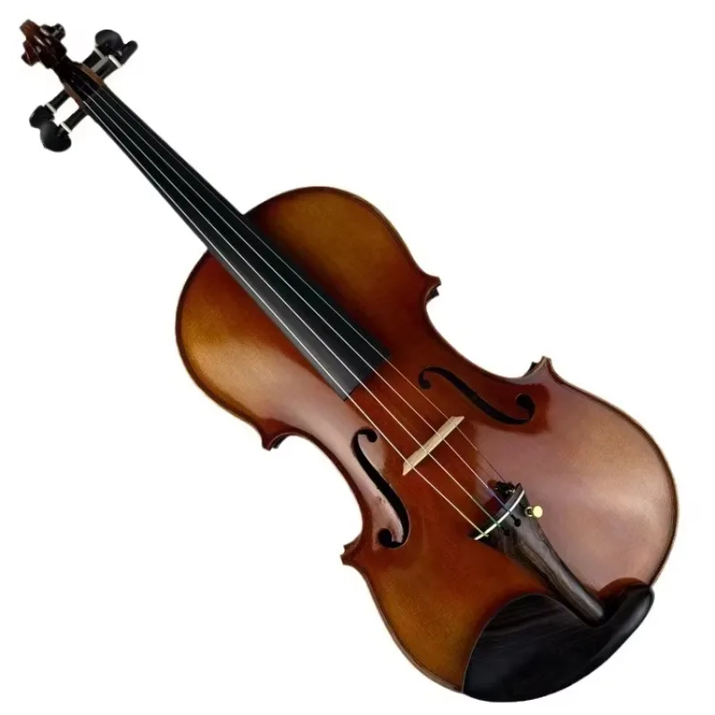 High-grade Solid Wood Violin Professional String Instrument With Oil-based Lacquer Solitaire Durable