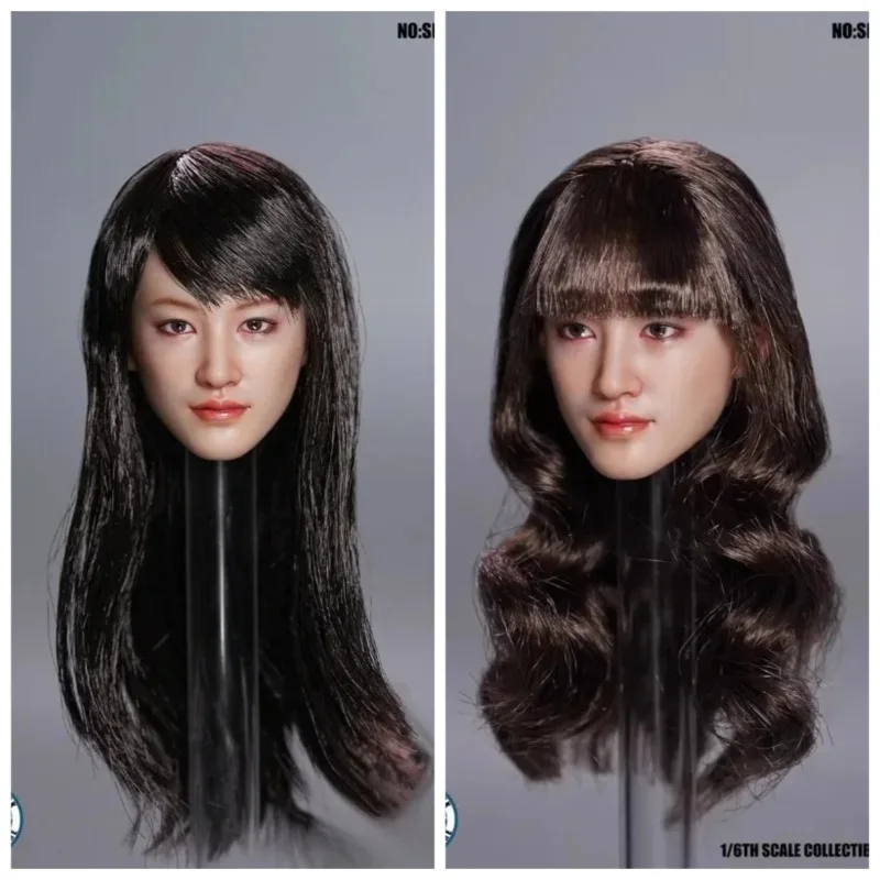 

Предпродажа SUPER DUCK SDH045 масштаб 1/6, экшн-фигурка, японская голова актрисы, скульптурная модель, подходит для тела из пшеничной кожи TBL PH 12 дюймов