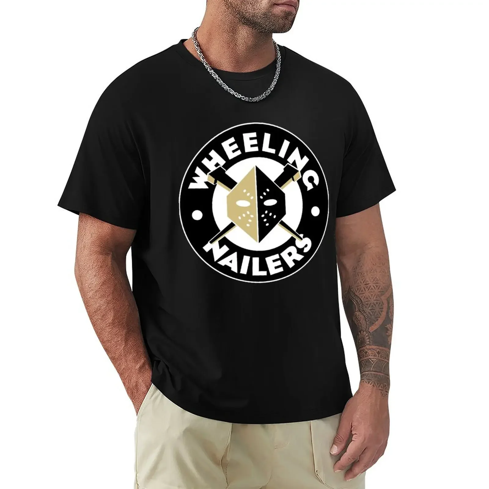 Wheeling Nailers T-Shirt quick drying aesthetic clothes summer clothes korean fashion t shirts for men