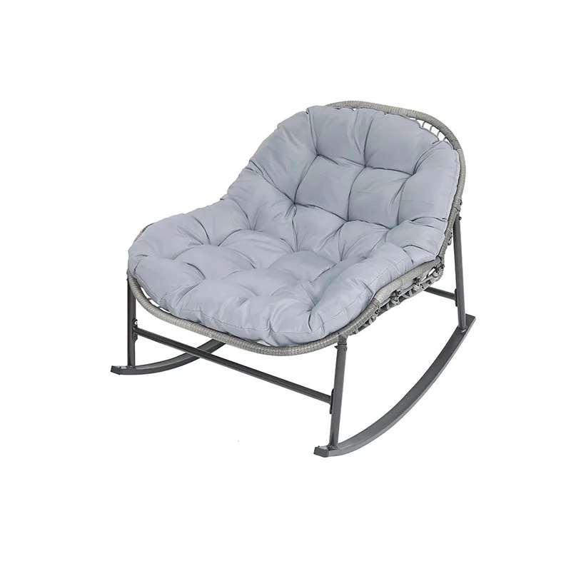 

Single rocking sofa Internet celebrity small apartment free chair, balcony home