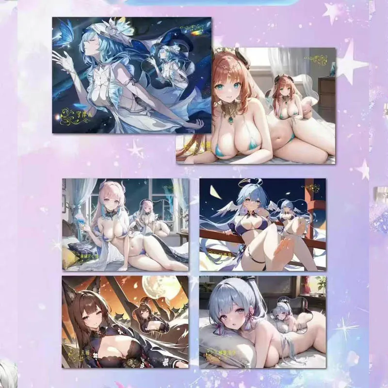 Deusas história booster caixa coleção cartão tempo e espaço tecelagem tema série personagem feminino cartão jogando cartas mesas jogos