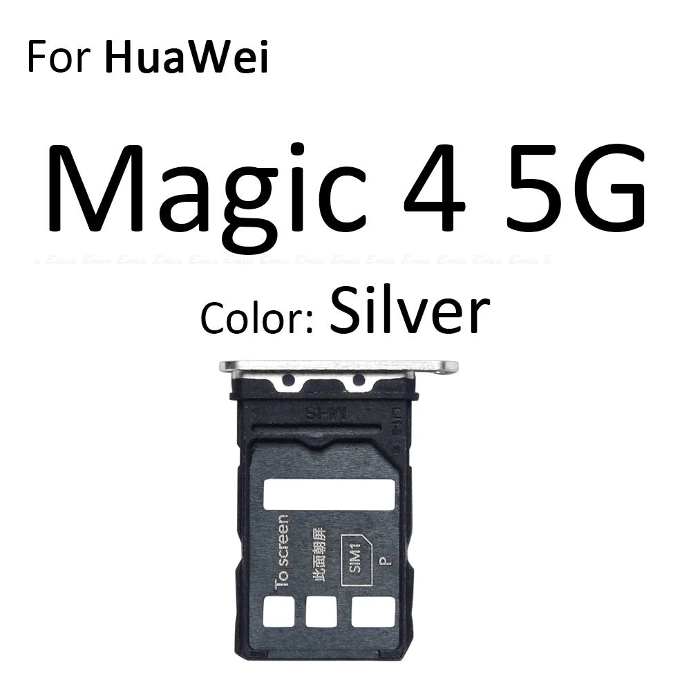 Sim Card Socket Adapter Container Connector Holder Slot Tray Reader For HuaWei Honor Magic4 Pro Ultimate 5G P9 Lite 2016