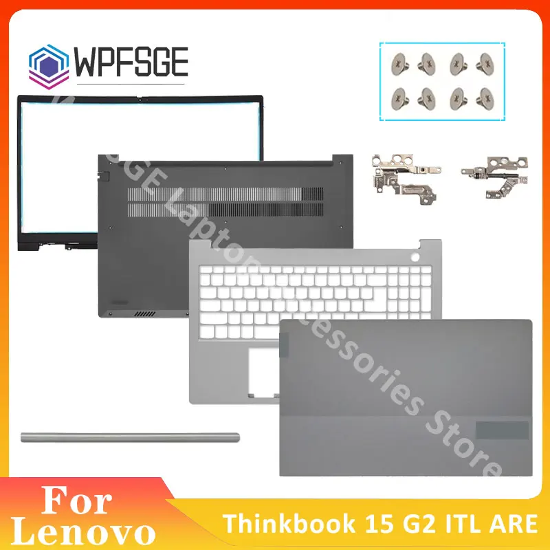 

Original Case For Lenovo ThinkBook 15 G2 ITL ThinkBook 15 G2 ARE LCD Back Lid Cover/Bezel/Hinges/Bottom/Palmrest 5CB1B34809