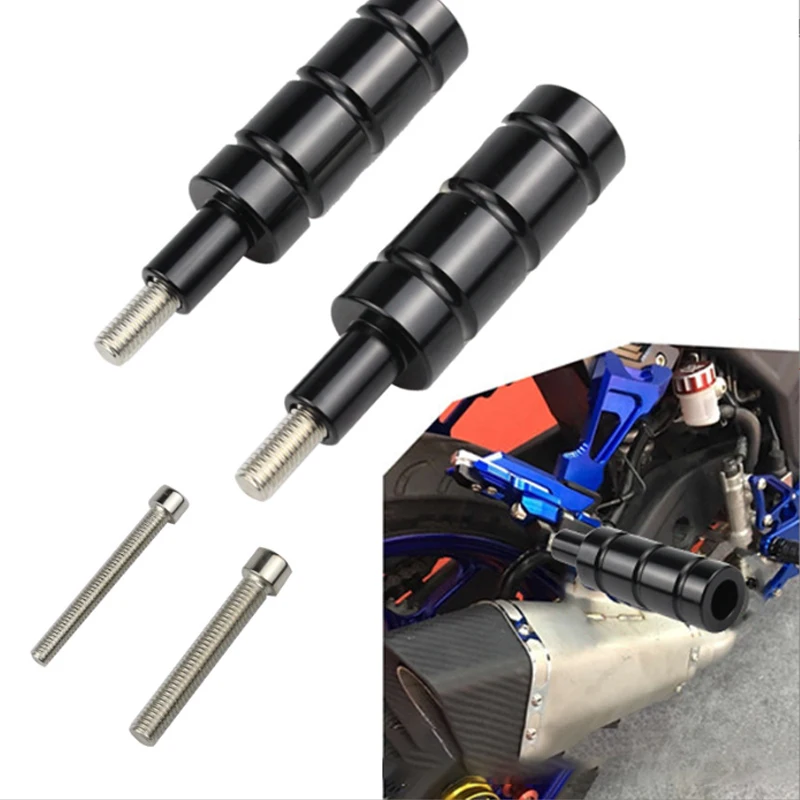 2PCS Universal Bike Lamp Mount Bracket M6 M8 Hardware LED Fog Light Headlight Tail Light Support Post Holder Base Modified