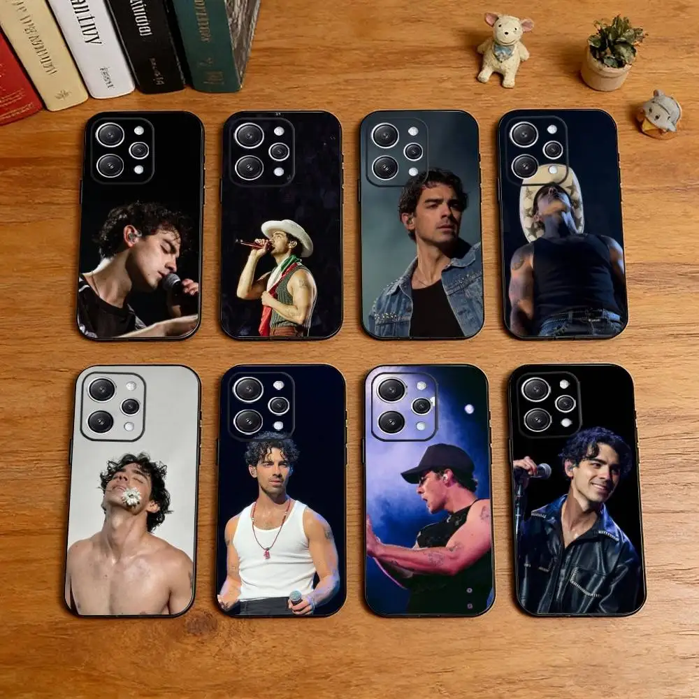 

Singer J-Joe Jonas Phone Case For iPhone 17,16,15,14,13,12,11 Plus,Pro Max,XS,Soft Silicone Black Cover