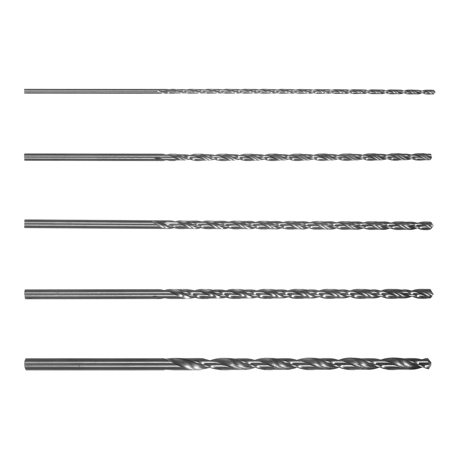 

Набор сверл из 5 шт., прямой вал с титановым покрытием, прочная производительность для сверл из пластика