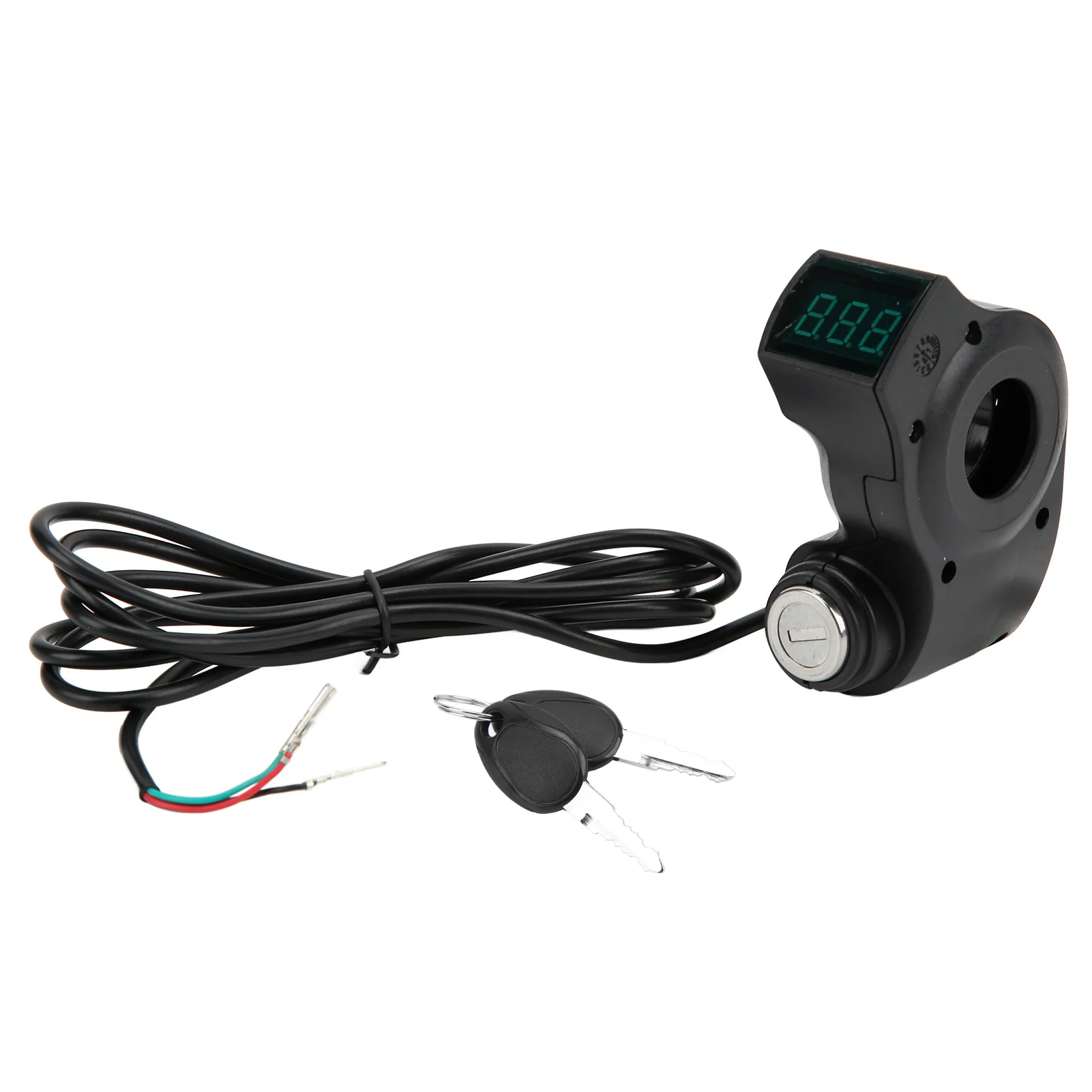 Electric Scooter Ignition Lock One Button Start Electric Scooter Digital Display  with 2 Keys for 10inch Electric Scooter