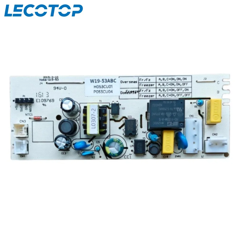 

Новая плата управления W19-53ABC для печатной платы холодильника Homa/TCL W19-53, материнская плата холодильника, запасные части для морозильной камеры