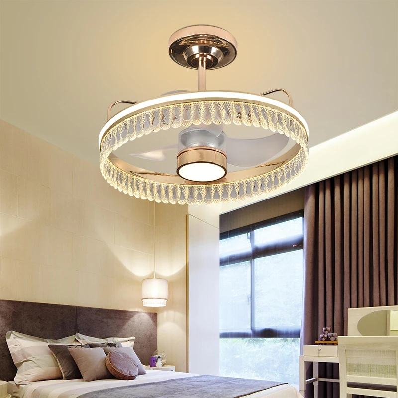 Living Room Luxury Black Gold Led Ceiling Lamp Wholesale Cheap Fan Chandelier Nordic Modern Chandelier Ceiling Fan Light