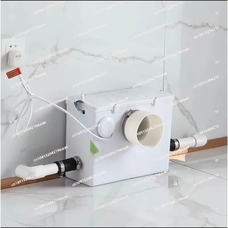 Suitable for Pulverizer Pump Automatic Treatment Crushed Bathtub Toilet Sink Electric Pulverizer Septic Tank Sewage Lifter