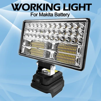 3/4/5/8 אינץ 'הוביל אור נייד זרקורים אלחוטיים עבודה חיצונית דיג יד כלי חירום כלי קל 20v mita batteryt