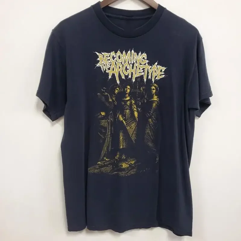 T-shirt de rock noir de la groupe Becoming The Archetype, S 2345XL DI557