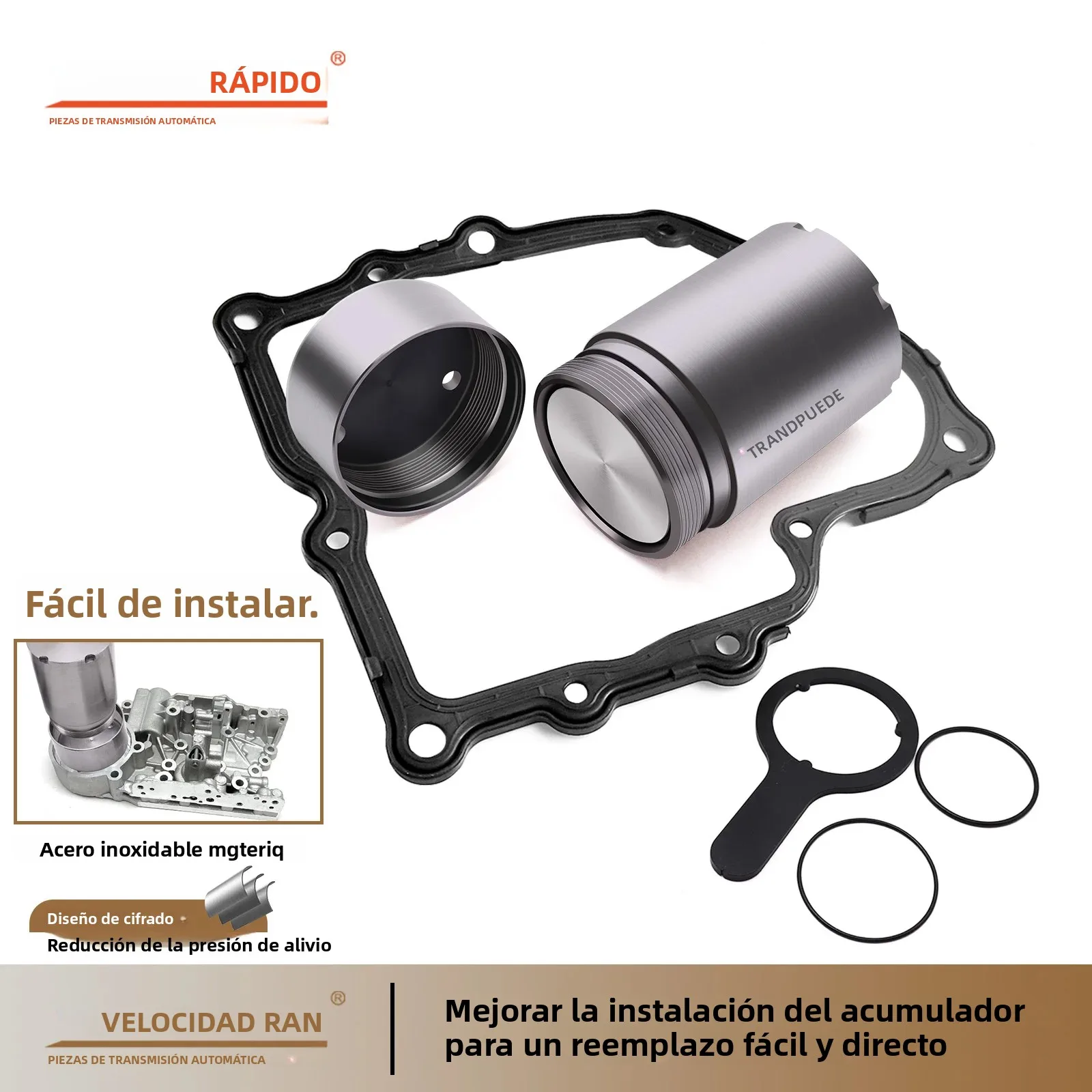 Kit de reparación mecatrónica del acumulador de la transmisión TRANSPEED 0AM DQ200 DSG de 7 velocidades para VW AUDI