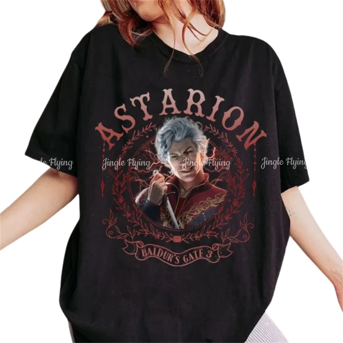 Vintage Astarion Girl Dinner Shirt Comfort Colors High Elf Baldur s Gate 3 Unisex Cotton Tshirt