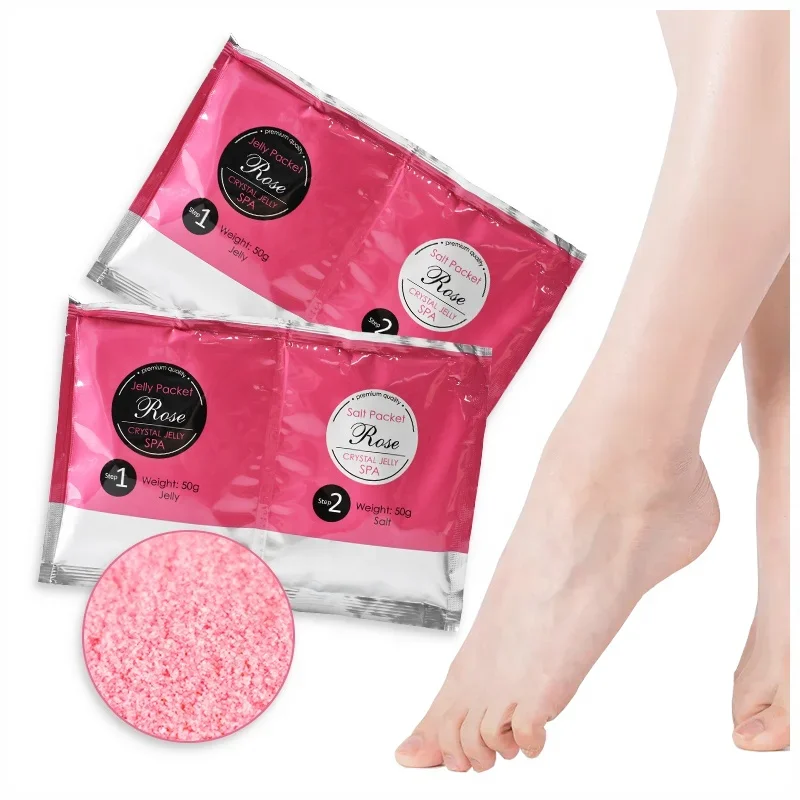 saloon tea tree spa para pies pedicure foot soak bath gel jelly spa pedicure salt scrub tablets pedicure care box for foot spa