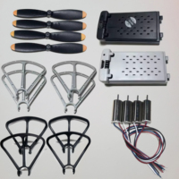 4DRC V30 Mini Drone Spare Part 4D-V30 Propeller Blade / Protective Frame Wing Guard / Battery Part RC Quadcopter Accessory