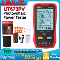 UNI-T UT673PV Solar MPPT Meter 5~800W PV Module Maximum Power Tester Open Circuit Voltage Short Circuit Current Lmp Vmp Test