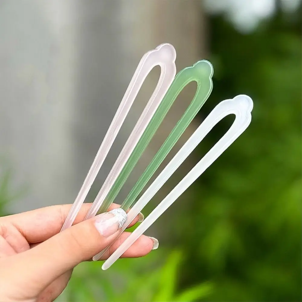 U-образная заколка для волос с уксусной кислотой, палочки для волос для булочек, палочки для еды, палочка для волос в китайском стиле, вилка для волос, Cheongsam в китайском стиле