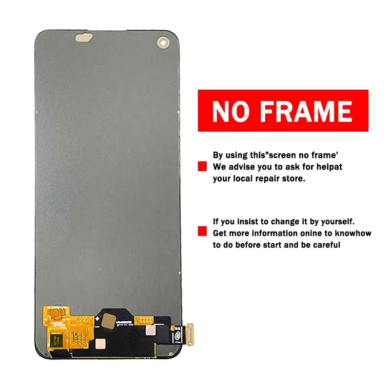 Super AMOLED dla OnePlus Nord CE 2 5G Wyświetlacz LCD Ekran dotykowy Digitizer Zespół panelu dla wyświetlacza 1+Nord CE 2 5G IV2201 — zdjęcie produktu 3