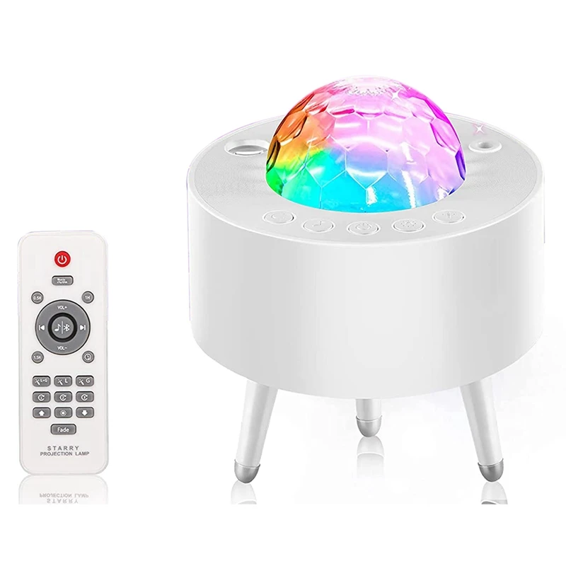 

LED Night Light Projector,3In1 Projector With Remote Speaker Timing Function,Starry Star Light For Gifts,Party