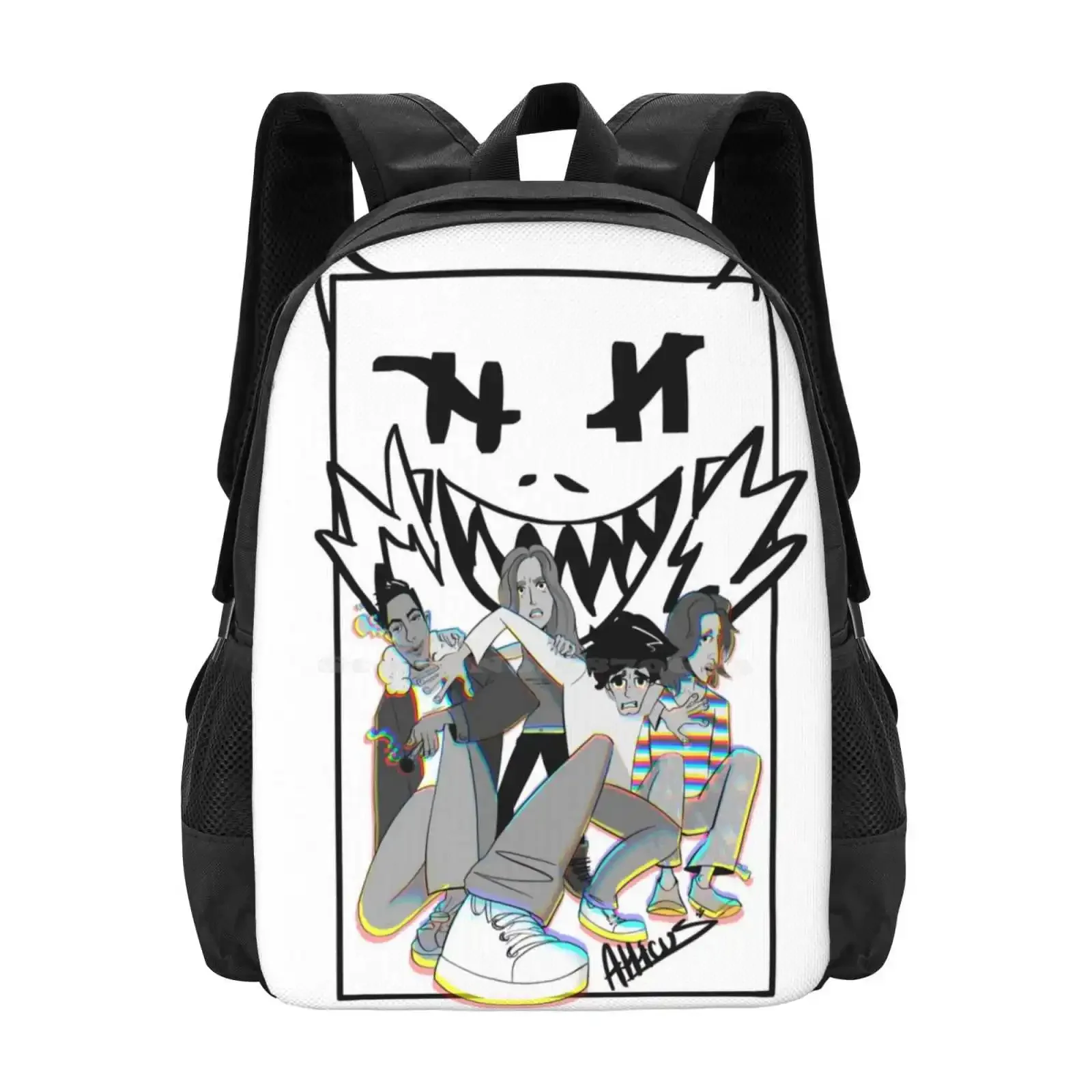 

Atticus Crew (Black Demon) Hot Sale Schoolbag Backpack Fashion Bags Atticus