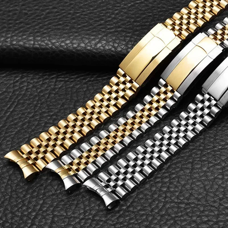 Stainless Steel Bracelet Solid 316L Luxury Men Watch Band 20mm 21mm for Rolex Oyster Perpetual for DAYTONA for SUBMARINER Strap