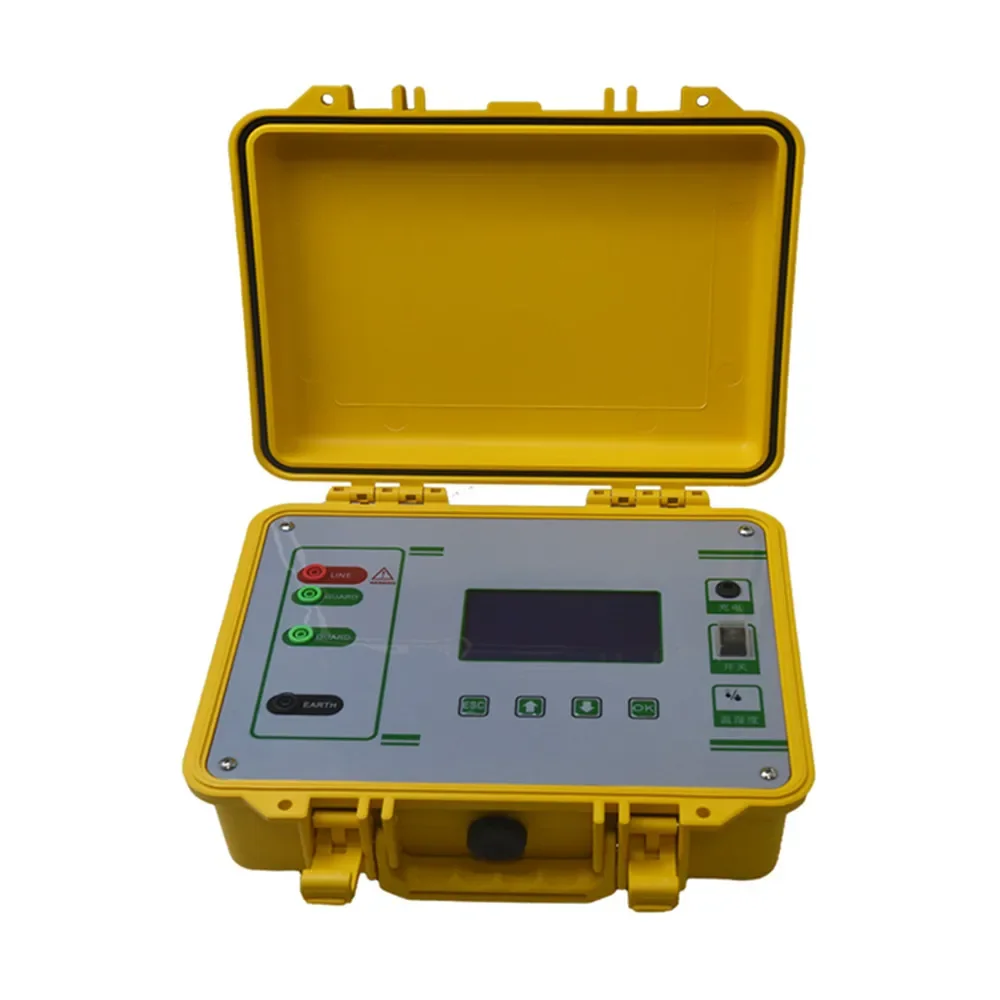 JH3126 5kv Megameter Insulation Resistance Hipot Tester Megohmmeter 0.01M~10T Ohm Rated Voltage 250V~5kV Ohmmeters Test Meter