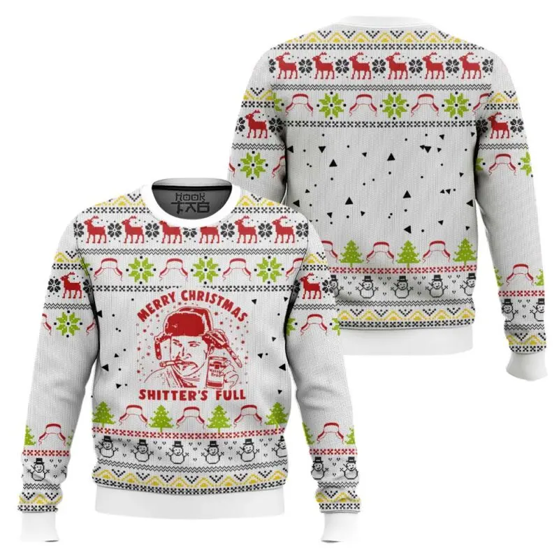 Kaus Natal Lucu Clark National Xmas Lampoon untuk Liburan, Sweater Natal Unik dan Unik untuk Pesta Liburan, Hadiah Natal