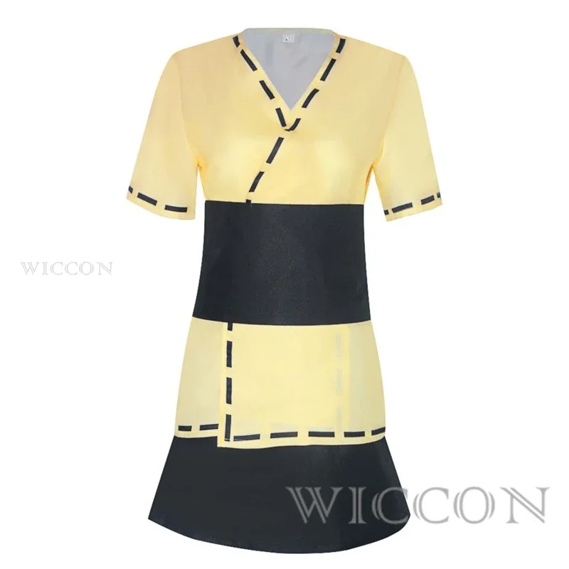 أزياء أنيمي كوشينا التأثيرية للنساء زي مهمة النينجا الزي الرسمي للهالوين كرنفال نينجا ملحقات شعر مستعار