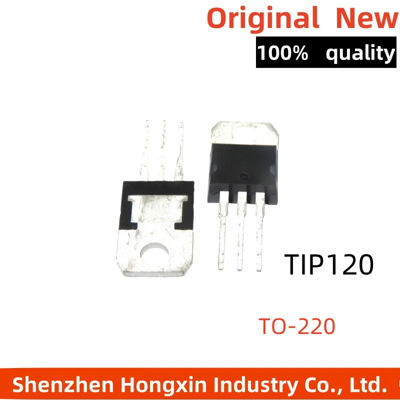 

10PCS TIP120 TO-220 Darlington Complementary Transistor New Original